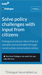 Mobile Screenshot of dialogue-app.com